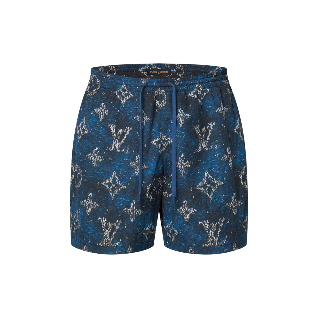 Printed Monogram Swim Shorts - Ready-to-Wear | LOUIS VUITTON